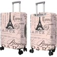 thumbnail image 3 of Travel Luggage Cover Suitcase Protector Fits 18-32 Inch Luggage Wheel Covers Patterned Travel Related Items Flower Luggage Protector Elastic Luggage Anti-scratch Suitcase Cover L, 3 of 5