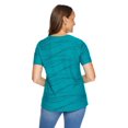 thumbnail image 3 of Iyla Women's Short Sleeve Ripple Tee, 3 of 6