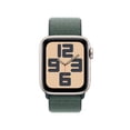 thumbnail image 2 of Apple Watch SE2 44mm GPS Starlight Aluminum Case with Lake Green Sport Loop, 2 of 8