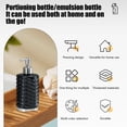 thumbnail image 4 of yulier 420ml Soap Dispenser Refillable Hand Soap Dispenser Plastic Liquid Pump Bottle Bathroom Kitchen Soap Dispenser for Dish Soap, Hand Soap, Lotion, 4 of 6