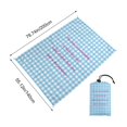 thumbnail image 2 of D Microfiber Beach Blanket Double Sided 78.74X55.12 Inches Large Rectangular Thick Beach Mat Nylon Spandex Quick Dry Sand Free For Travel Pool Swimming, 2 of 6