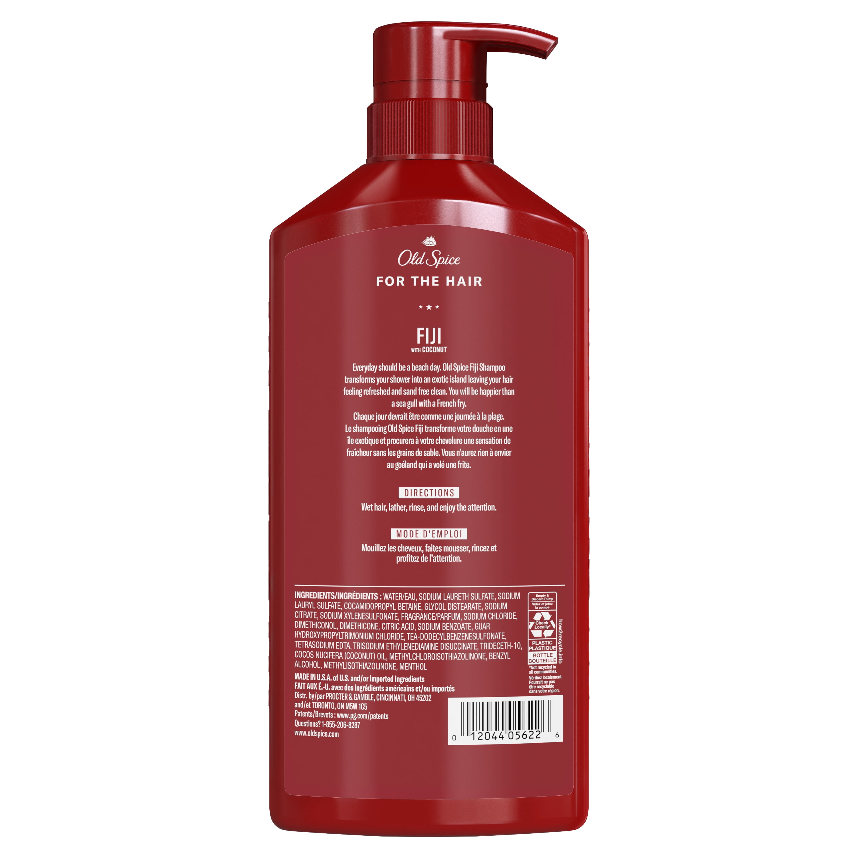 Old Spice Fiji Shampooing pour Hommes