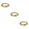 thumbnail image 1 of Thinsony Distinctive Gothic Punk Dragon Scale Bangle 48 inches Cool and Contemporary Gold 9.05 Inch 3Set, 1 of 6