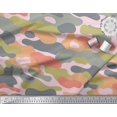 thumbnail image 2 of Soimoi Poly Georgette Fabric Two Tone With Grey Camouflage Print Fabric by the Yard 52 Inch Wide, 2 of 3