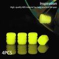 thumbnail image 4 of Maytalsory 4Pcs Car Tire Valves Caps Universal Dustproof Cover Colorful Waterproof Styling Protector Motorcycle Bike Accessories Yellow 1Set, 4 of 6