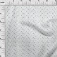 thumbnail image 2 of oneOone Silk Tabby Dark Teal Green Fabric Triangle Shape Geometric Sewing Material Print Fabric by The Yard 42 Inch Wide, 2 of 4
