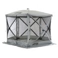 thumbnail image 1 of CLAM Quick-Set Venture 9 x 9 Ft Portable Outdoor Camping Canopy Shelter, Gray, 1 of 11