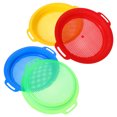 thumbnail image 2 of Miangastore 4Pcs Garden Sieves Portable Sifters for Compost Soil Plastic Sand Mesh Sieves, 2 of 5