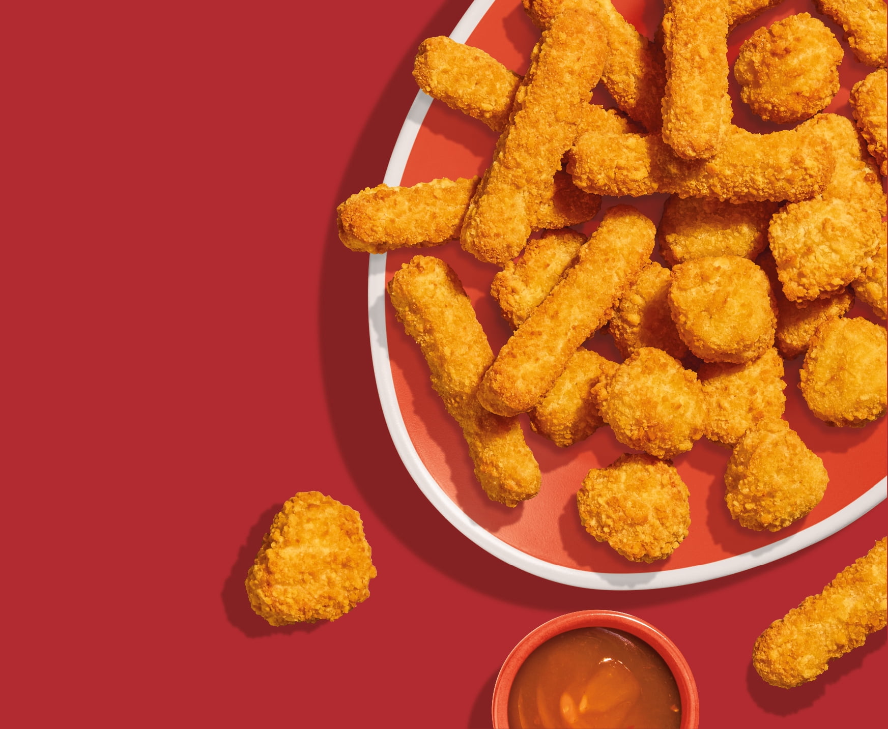 Great Value Crispy Chicken Fries & Popcorn Chicken, 1.2 kg