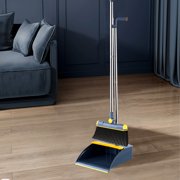 Danhjin Broom Brooms and Dustpan Set for Home, Brooms and Dustpan Set, Brooms Dustpan Set, Brooms and Dustpan Combo for Office, Stand Up Brooms and Dustpan