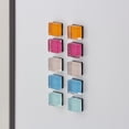 thumbnail image 3 of Quartet Mini Square Magnets, Magnets, Assorted Colours, 10 Pack, 3 of 4