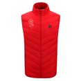 thumbnail image 2 of Gilet Chauffant pour Femmes, Rechargeable par Usb, Lavable, Gilet Chauffant Sans Manches à Imprimé Floral pour Ski, Camping, Randonnée, Gilet Chauffant pour Hommes, 2 of 6