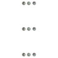 thumbnail image 4 of ZheElen 3 Pcs Bouton de Trompette Remplacement Accessoires Modifiés Composant de Réparation Petits Doigts en Métal Clés Composant d'Instrument en Laiton Type 2 3ensemble, 4 of 6