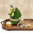 thumbnail image 2 of Ohufall Velvet Flocked Easter Eggs Assorted Colors Decorative Ornaments Perfect For Home Shop Windows Easter Party Decorations And Displays, 2 of 6