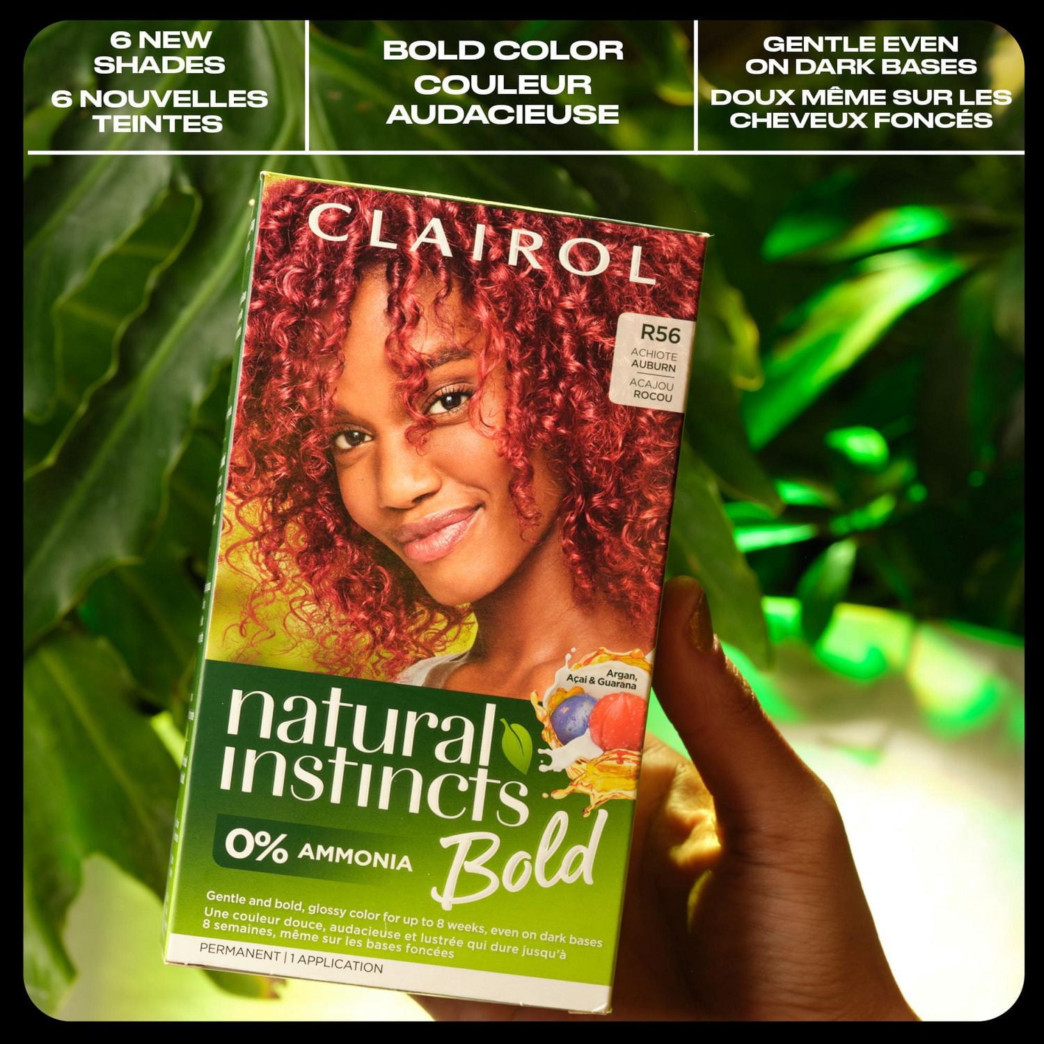 Clairol Natural Instincts Bold coloration permanente sans ammoniaque