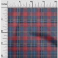 thumbnail image 1 of oneOone Silk Tabby Fabric Tartan Check Print Sewing Fabric BTY 42 Inch Wide, 1 of 4