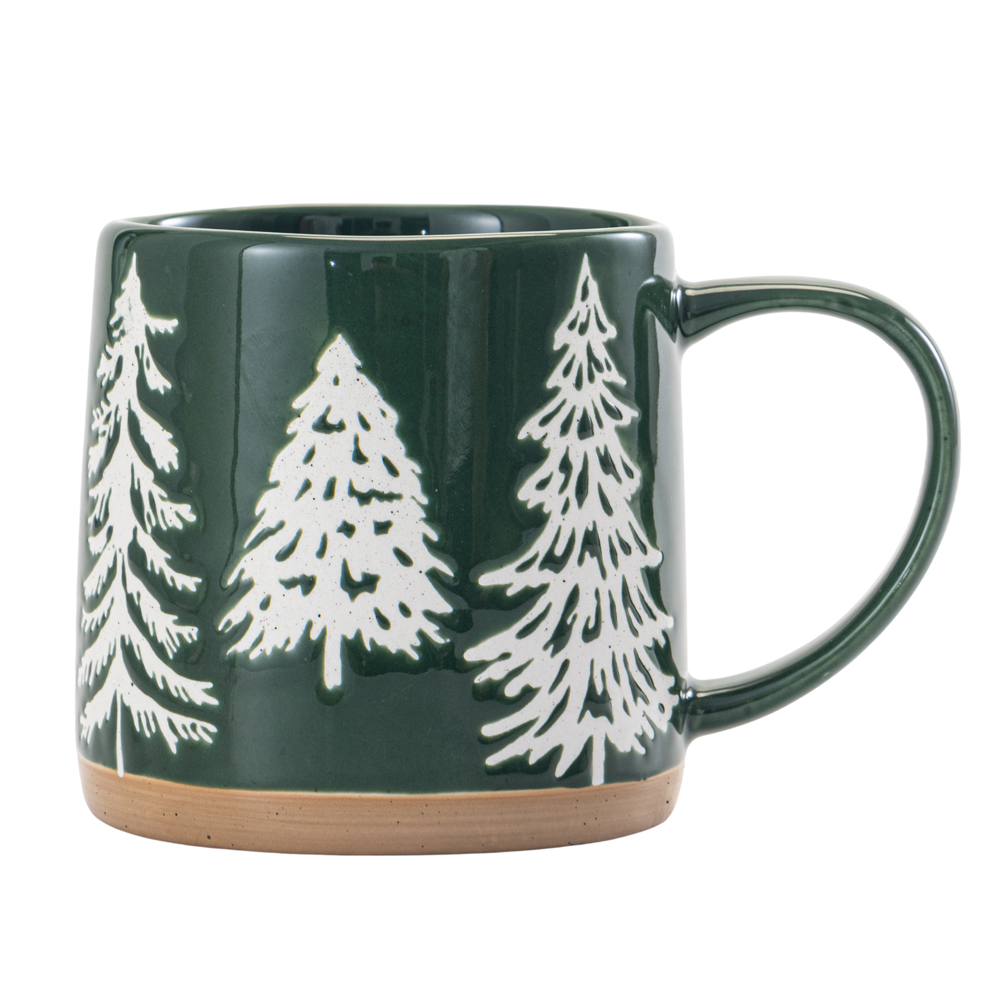 Holiday Time Tasses en céramique résistantes à la cire, 500 ml (16,9 oz), ensemble de 2