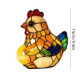thumbnail image 3 of Tyidzon Veilleuse Oeuf de Poule Style Teinté Résine Alimentée par USB Lampe de Table pour Déco, 3 of 9