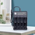 thumbnail image 1 of Chargeur 18650 4 Fentes Batterie Li-ion Lithium Lecteur Amplificateur Chargeur de Batterie Support de Chargement USB, 1 of 8