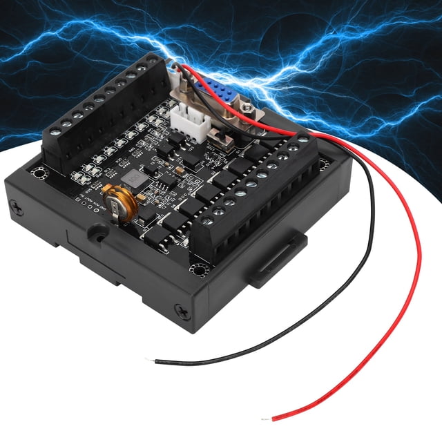 Conseil de Régulateur de PLC, Fréquence de Sortie d'Impulsion d'Entrée à Grande Vitesse Est 10 KHz Module PLC, Équipement Environnemental Durable pour la Métallurgie