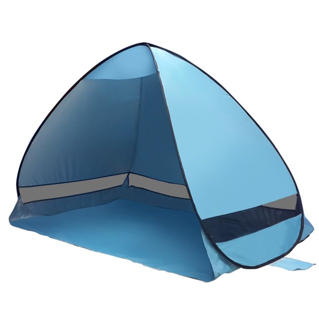 Beach Shelter Sun Protection UV50+ Pop Up Beach Shelter Including Handbag Pegs For Families Beach Camping