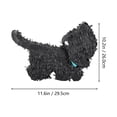 thumbnail image 2 of OULII Children's Pinata Dog Shaped Pinata Toy Black Paper 1Set for Holiday Parties, 2 of 8
