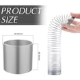 thumbnail image 3 of 2Pcs Squirrel Proof Spring Squirrel Baffle Metal Spring Device Elastic Squirrel Barrier Spring Type Coil Anti-Squirrel Spring Device for Outdoor Bird Feeder Poles Accessories, 3 of 9