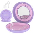thumbnail image 1 of Retainer Case, Slim Aligner Case with Adjustable Vent Holes and Mirror, Compatible with Invisalign, Night Guard and Mouth Guard, Premium Retainer Case, With Aligner Remover Tool, Chew & Brush, 1 of 5