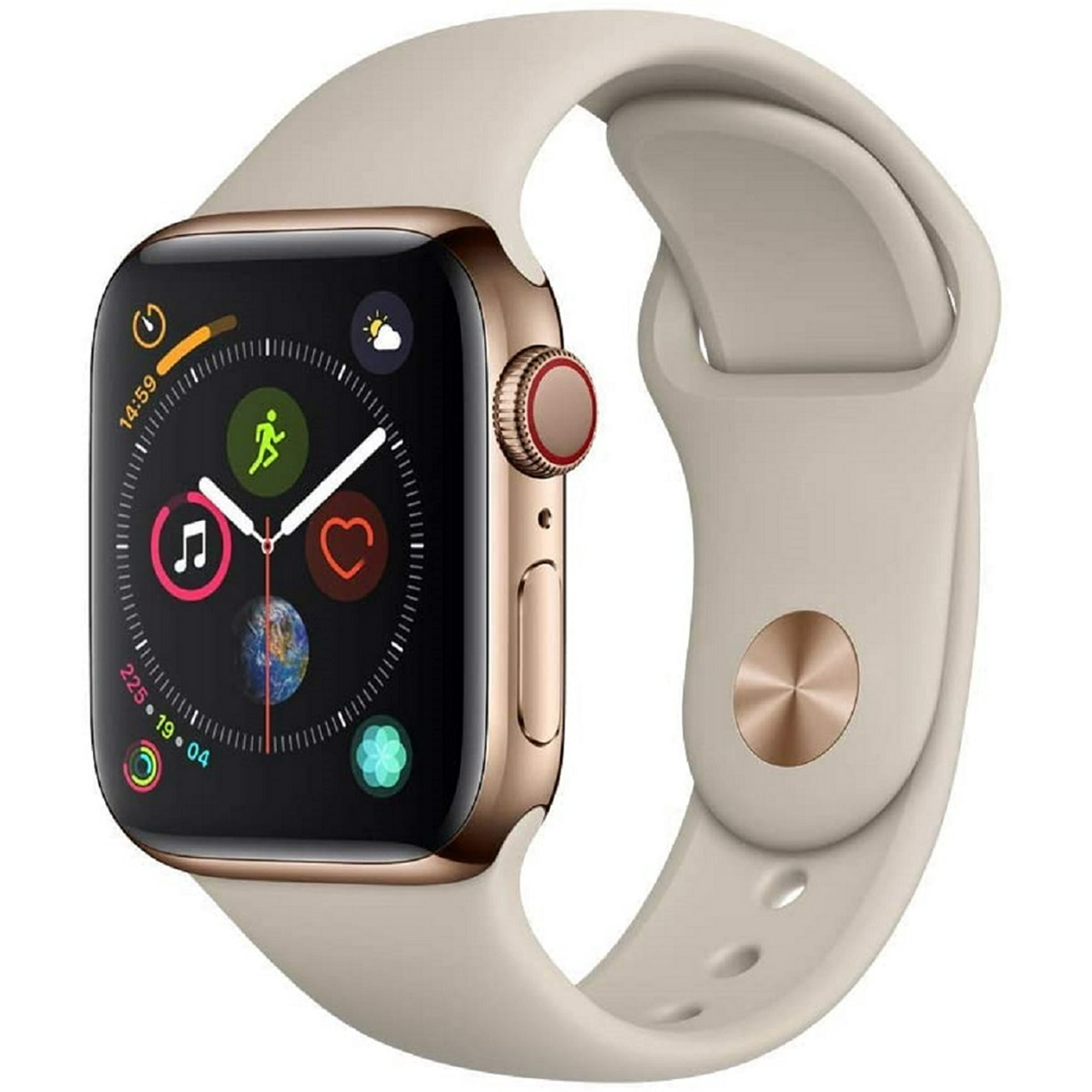 Refurbished Apple Watch Series 4 Stainless Steel 44mm A1976 (GPS + Cellular) Gold (Grade A)