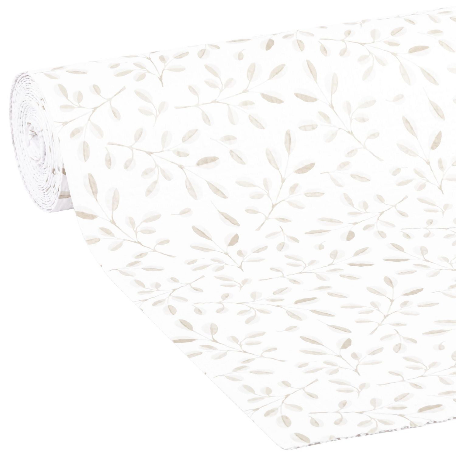 Smooth Top EasyLiner Brand Shelf Liner, Taupe Buds, 20 in. x 6 ft.