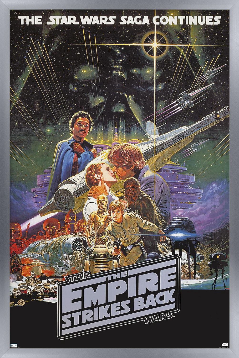 Star Wars: The Empire Strikes Back - Kiss One Sheet Wall Poster
