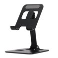 thumbnail image 1 of Phone Desk Stand, Antislip Silicone Foldable Black Cell Phone Stand  For Reader, 1 of 8