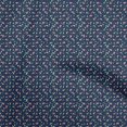 thumbnail image 1 of oneOone Cotton Poplin Navy Blue Fabric Colorful Dinosaur Cartoon Sewing Craft Projects Fabric Prints By Yard 42 Inch Wide, 1 of 5
