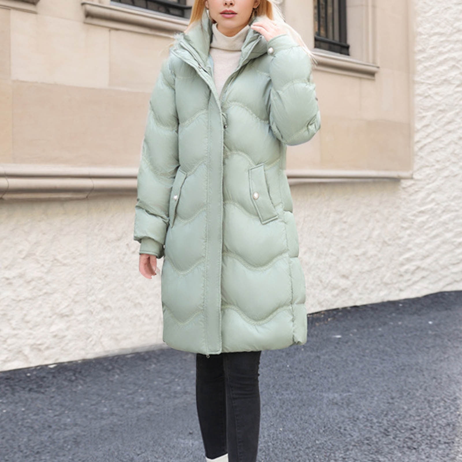 Birdeem Women's Fall and Winter Long Sleeved Warm Cotton Jacket Bread