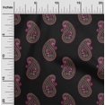 thumbnail image 1 of oneOone Viscose Jersey Fabric Paisley Block Decor Fabric Printed BTY 60 Inch Wide, 1 of 5