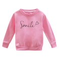 thumbnail image 4 of PMVFHDE Liquidation Chandail pour Enfants Chandail d'Automne et d'Hiver à Manches Longues Mode Imprimé à Col Rond Chandail à Capuchon pour Garçons et Filles Plus Manteau à Capuchon Chaud Chandail pour Filles, Rose, 9-10 Ans, 4 of 4