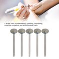 thumbnail image 3 of Nail Grinder Bits, Less Dust Nail Art Manicure Drill Bits Conical Shape  Sand Efficient 5 Pcs  For Smoothing, 3 of 8