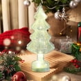 thumbnail image 4 of Lksixu Crystal Christmas Tree, Christmas Decorations 9.3" Pre-lit Tabletop Christmas Tree Figurine with LED Lights, Battery Operated Glowing Xmas Tree Night Lamp Table Centerpiece for Holiday Party, 4 of 7