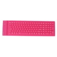 thumbnail image 1 of Clavier Pliable, 108 Touches BT 3.0 Clavier en Silicone de Frappe Muette Conception d'Étanchéité Complète Excellente Résilience Clavier Imperméable à l'Eau, 1 of 8