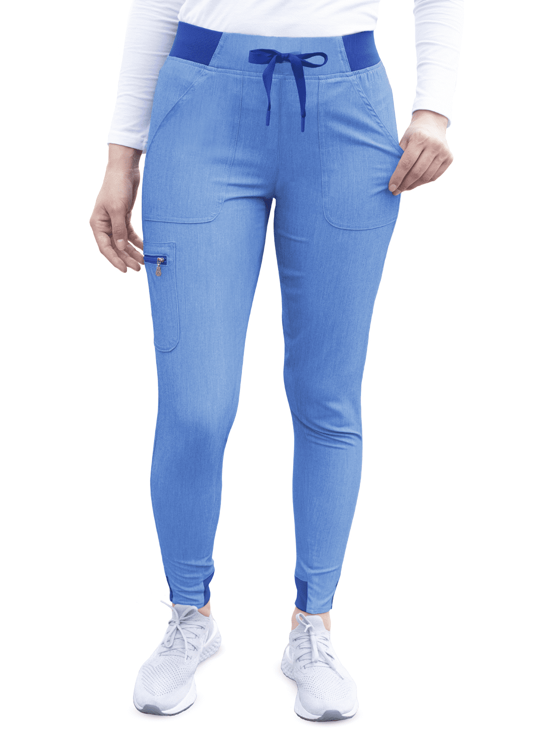 Adar Pro Heather Sarraus pour Femmes - Pantalon de Sarrau Jogger de Yoga Ultime