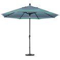 thumbnail image 2 of 11 Pieds Aluminium Marché Umbrella Collier Inclinaison DV Mat Noir/sunbrella/dolce Oasis, 2 of 2