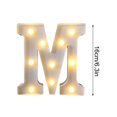 thumbnail image 2 of RXIRUCGD Letters Lights Alphabet Lamp LED Letter Lighting Letter Light Illuminated Letters Night Lights Decoration For Birthday Party Wedding Children’s Room, 2 of 6