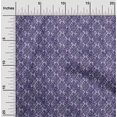 thumbnail image 2 of oneOone Velvet Violet Fabric Asian Dabu Print Sewing Craft Projects Fabric Prints By Yard 58 Inch Wide, 2 of 4