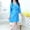 Bleu Ciel, variante sur Peignoir TIMIFIS Garçons Filles Peignoir à Capuche Peignoirs Tout-Petits Doux Léger Pyjama de Printemps et d'Été pour Tout-Petits Unisexe Robe de Chambre pour Enfants - Printemps/été