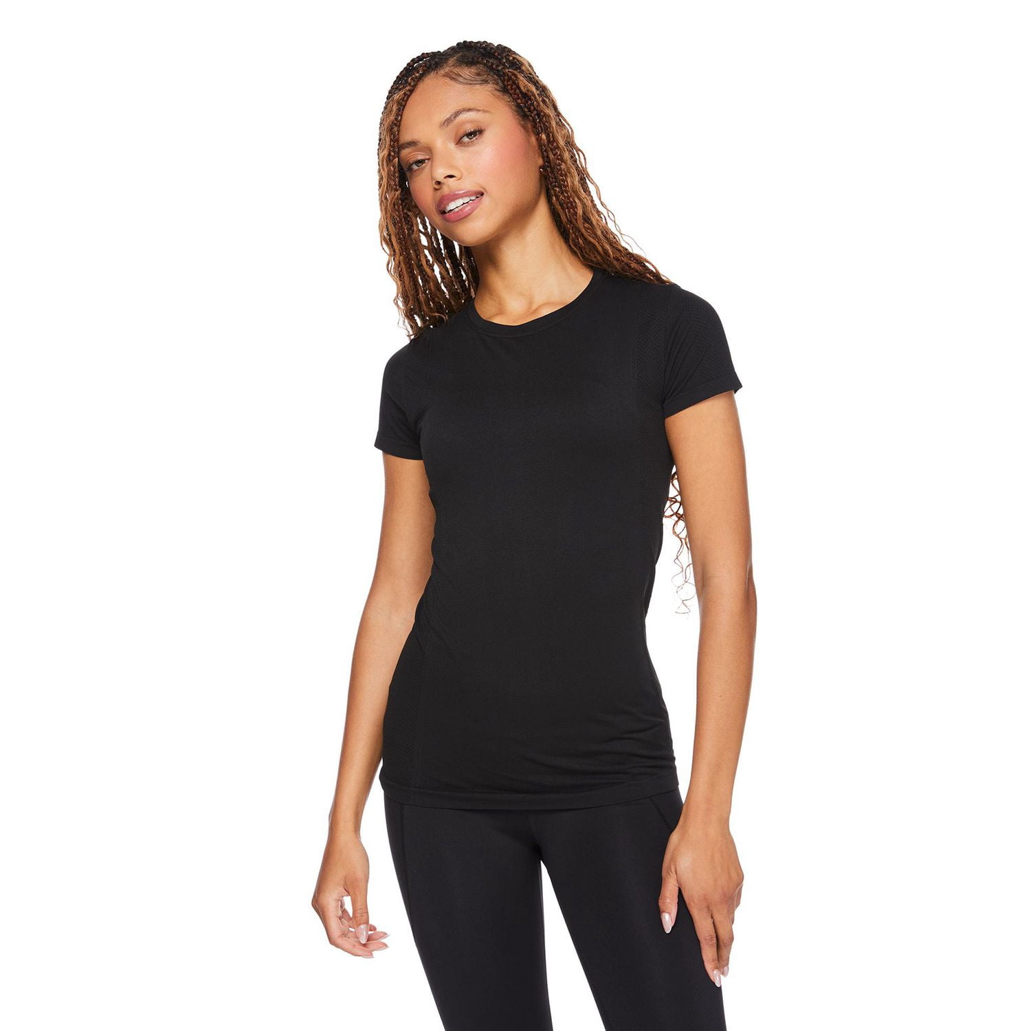Athletic Works Women's Seamless Short Sleeve Tee
