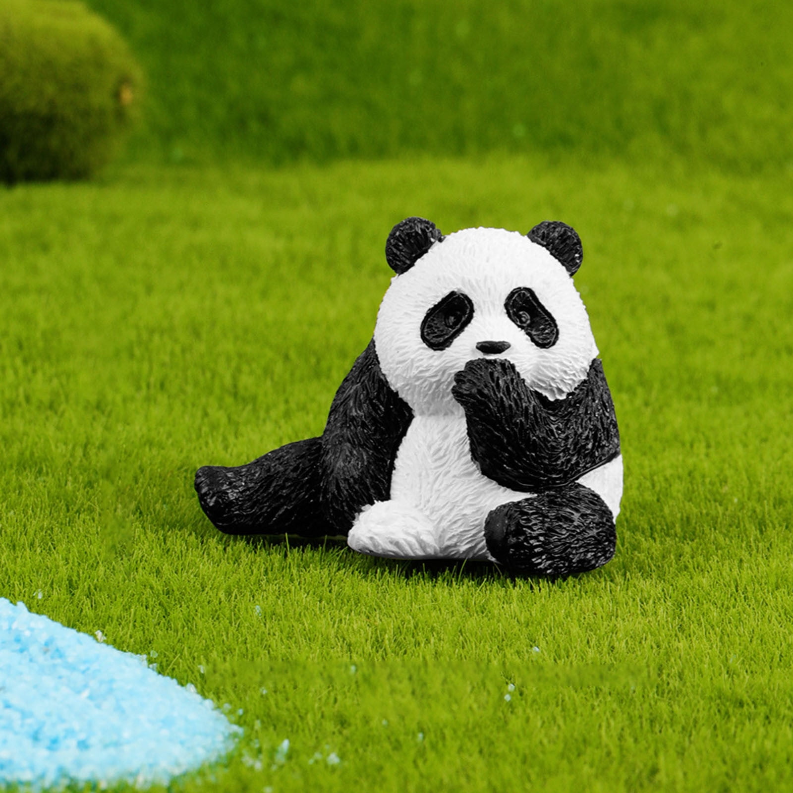Fridja Mini Panda Decor for Brazilian Wood Plant, Brazil Tree