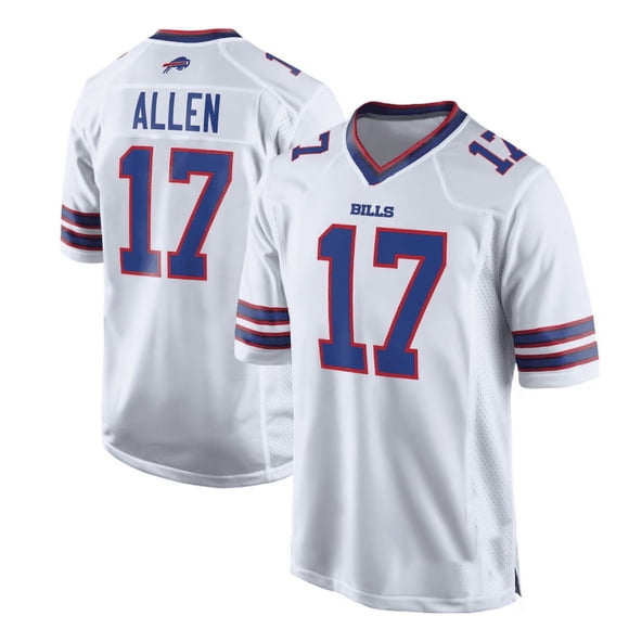 Chandail de Joueur pour Hommes et Femmes Buffalo Bills ALLEN 17# MILANO 58# KNOX 88# MILLER 40# Chandail de football pour Jeunes