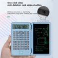 thumbnail image 2 of Calculatrice Scientifique avec Tableau d'Écriture Effaçable 240 Fonctions Écran LCD 2 Lignes Pliable Mathématiques Financières, 2 of 8