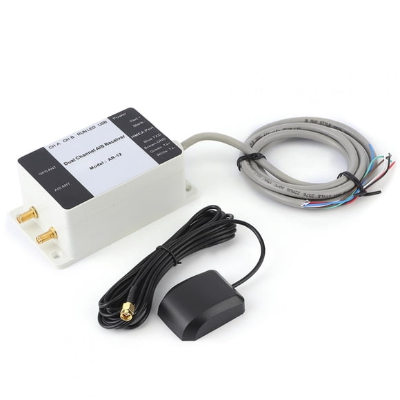 AIS Receiver USB, Small Size AIS GPS Receiver Light Weight Stable Performance For Boat For Outdoor