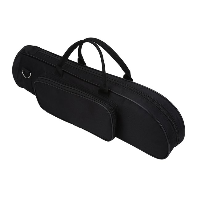 Precise Slots Outside Pocket Design Trumpet Accessory, Thicken Trumpet Bag, For Home Flute